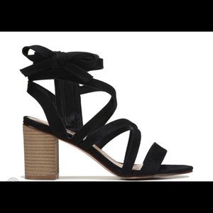 XOXO Black Emma Sandals